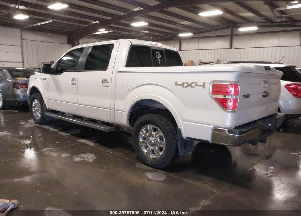 2011 FORD F-150 LARIAT VIN: 1FTFW1EF5BFD39560