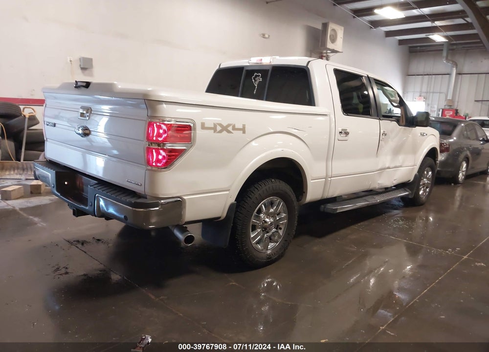 2011 FORD F-150 LARIAT VIN: 1FTFW1EF5BFD39560