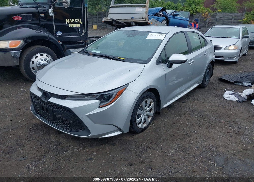 2022 TOYOTA COROLLA LE VIN: JTDEPMAE6N3032721