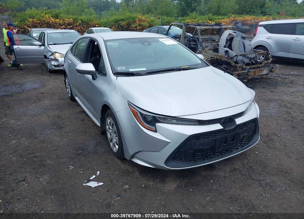 2022 TOYOTA COROLLA LE VIN: JTDEPMAE6N3032721