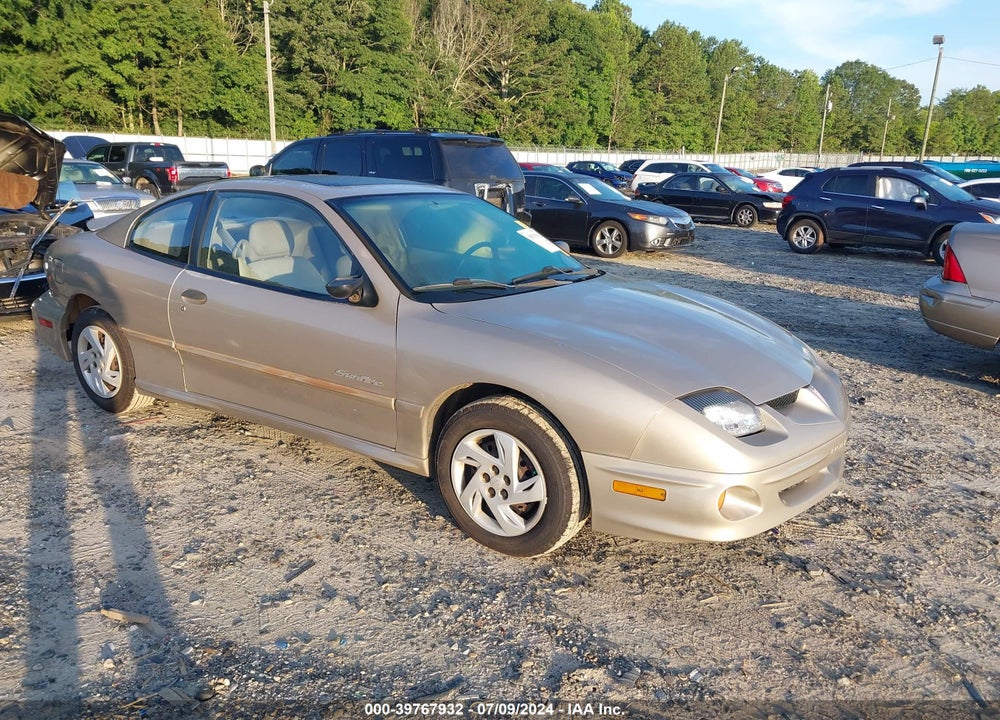 2002 PONTIAC SUNFIRE SE VIN: 1G2JB124827167533