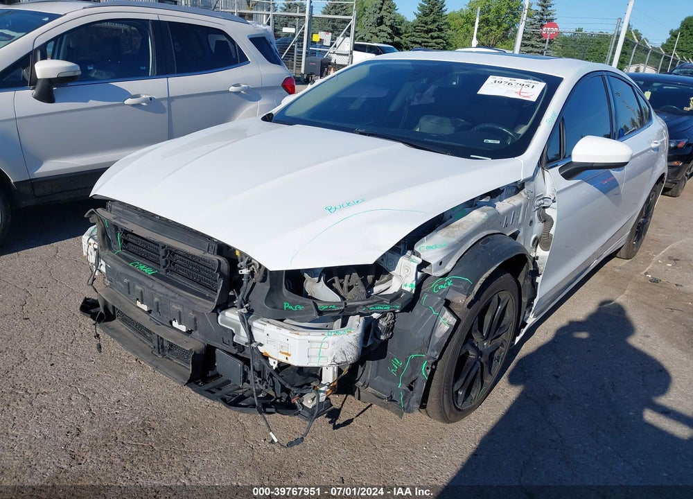 2019 FORD FUSION SE VIN: 3FA6P0HD7KR131318