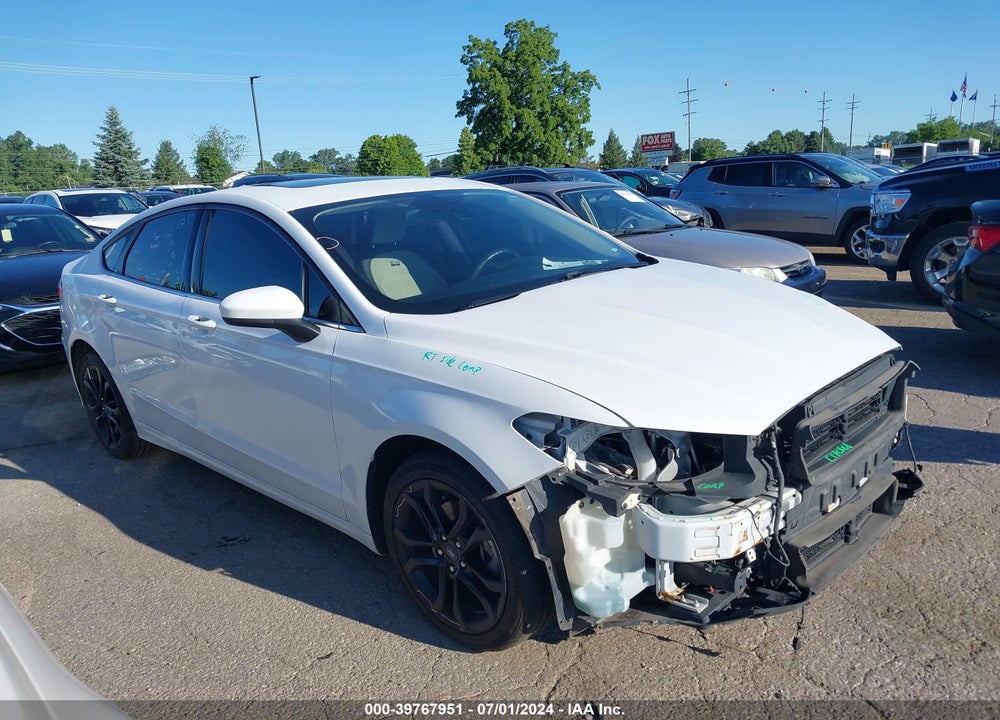2019 FORD FUSION SE VIN: 3FA6P0HD7KR131318