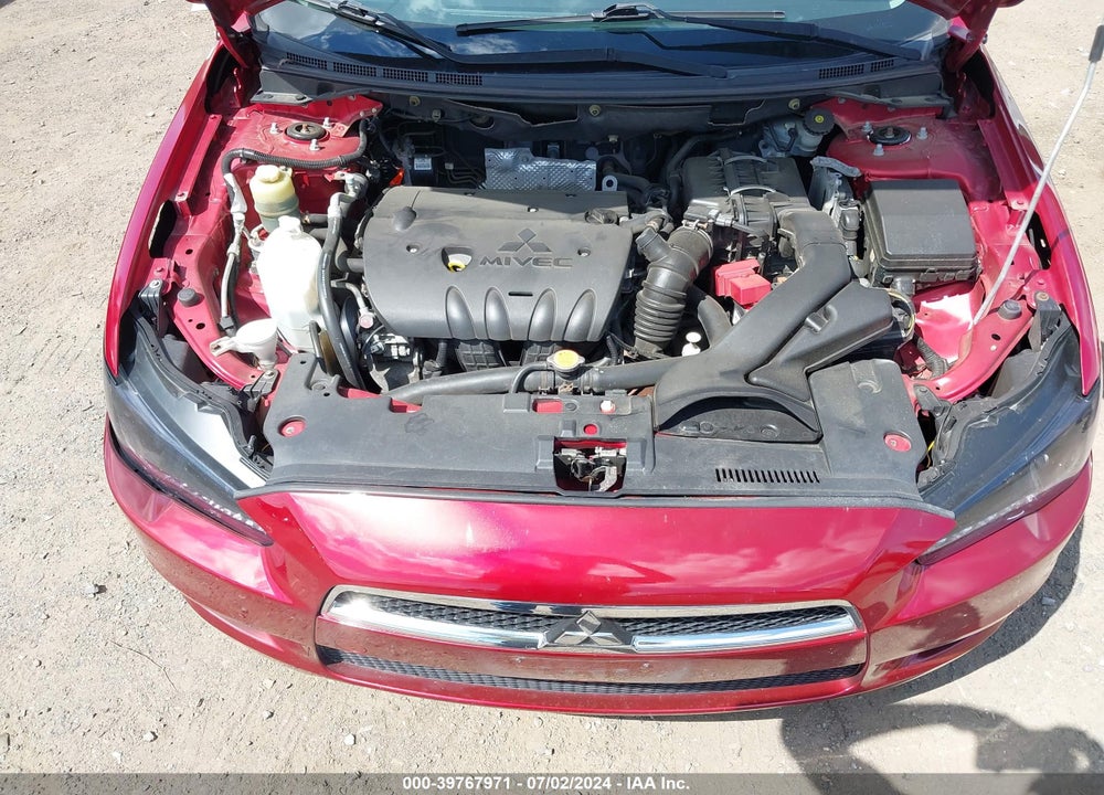 2010 MITSUBISHI LANCER ES VIN: JA32U2FU4AU024667