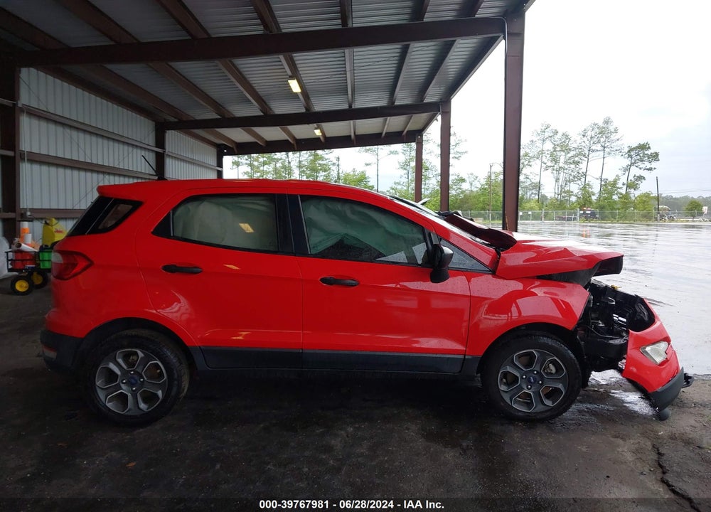 2018 FORD ECOSPORT S VIN: MAJ3P1RE1JC237292