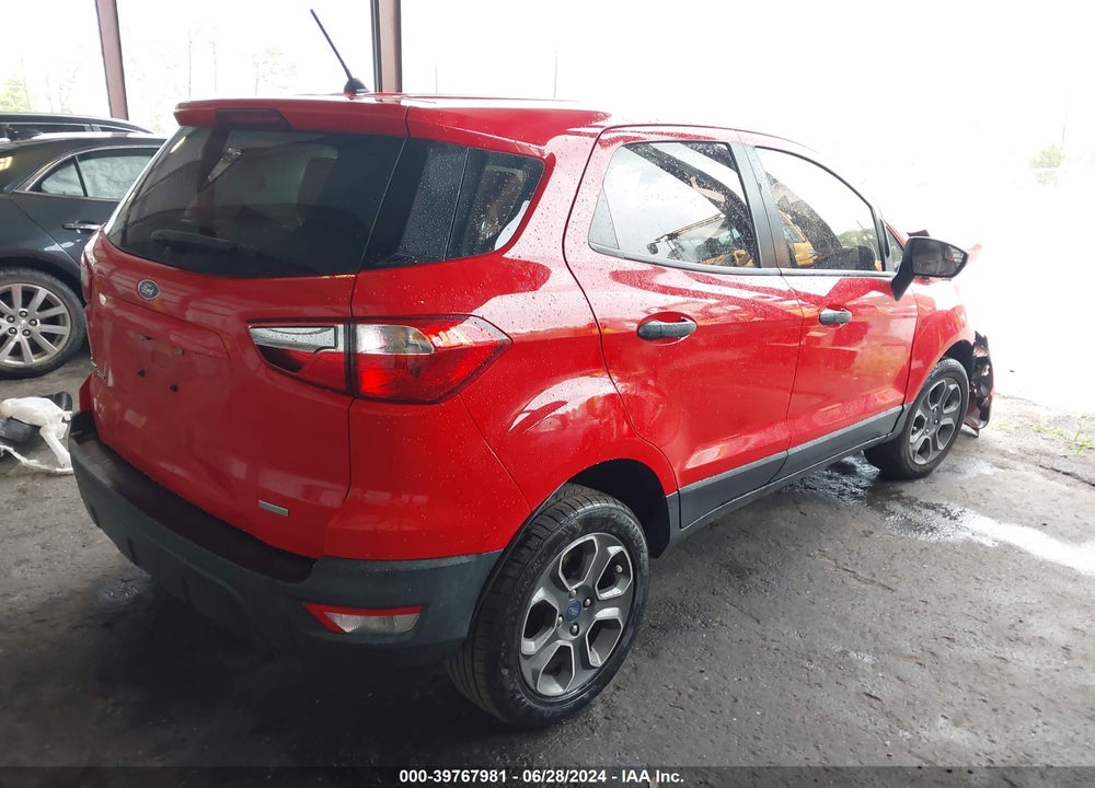 2018 FORD ECOSPORT S VIN: MAJ3P1RE1JC237292