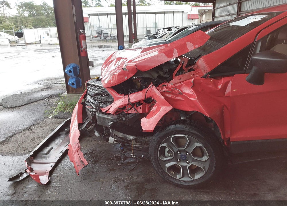 2018 FORD ECOSPORT S VIN: MAJ3P1RE1JC237292