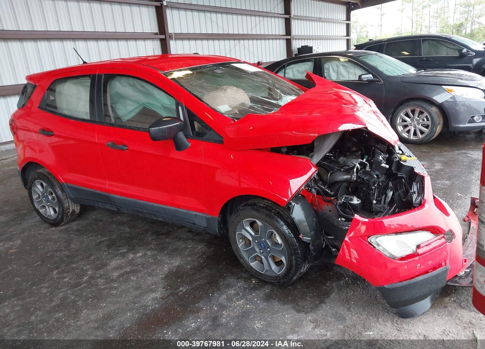 2018 FORD ECOSPORT S VIN: MAJ3P1RE1JC237292