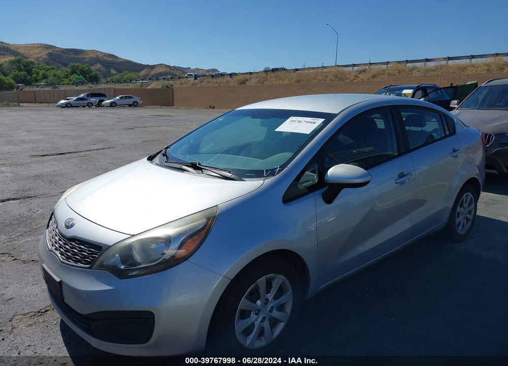 2013 KIA RIO LX VIN: KNADM4A32D6268084