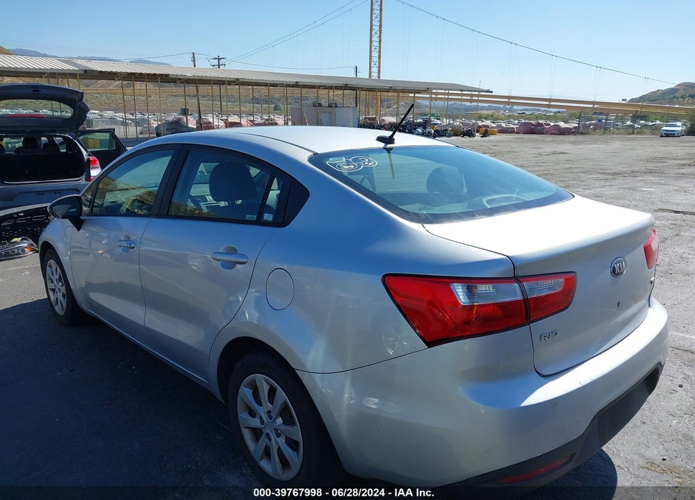 2013 KIA RIO LX VIN: KNADM4A32D6268084