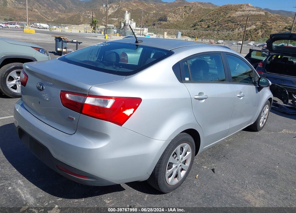 2013 KIA RIO LX VIN: KNADM4A32D6268084