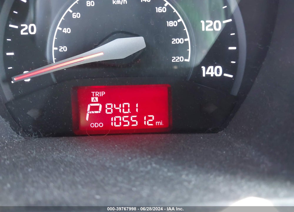 2013 KIA RIO LX VIN: KNADM4A32D6268084