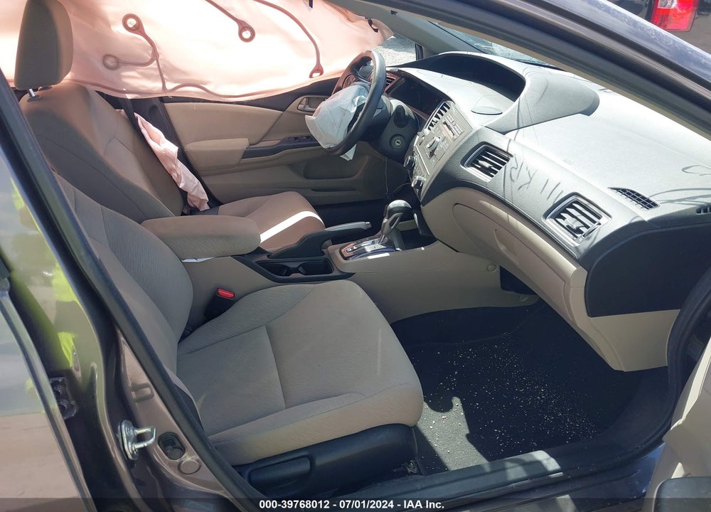 2013 HONDA CIVIC LX VIN: 19XFB2F58DE218672