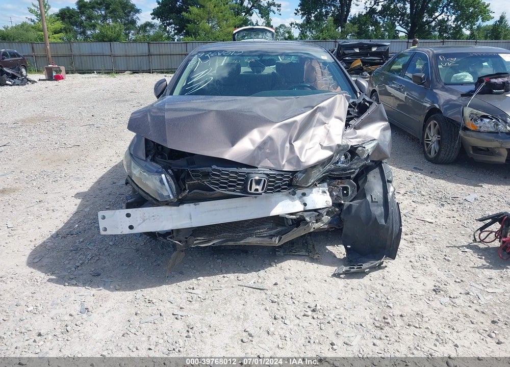 2013 HONDA CIVIC LX VIN: 19XFB2F58DE218672