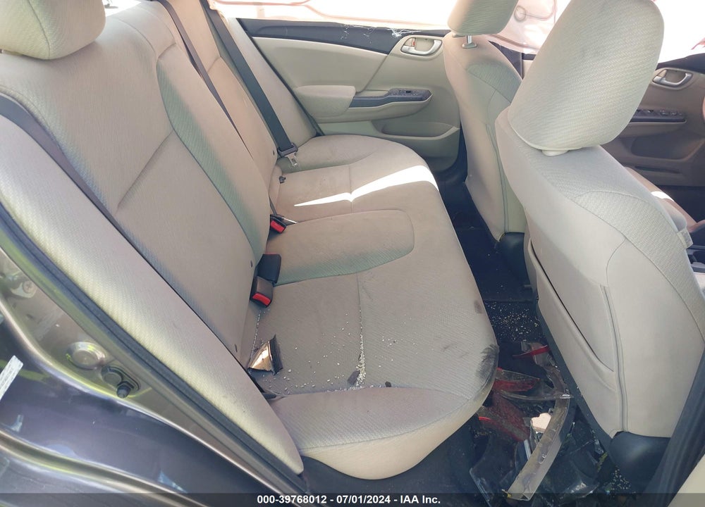 2013 HONDA CIVIC LX VIN: 19XFB2F58DE218672