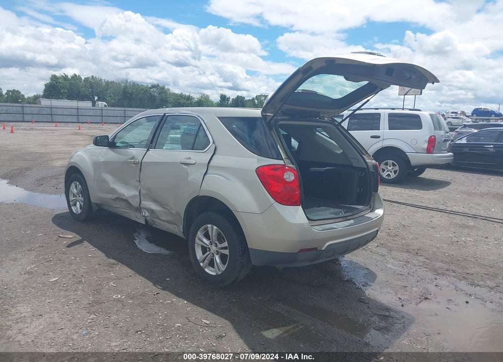 2013 CHEVROLET EQUINOX LS VIN: 2GNALBEK0D6388904