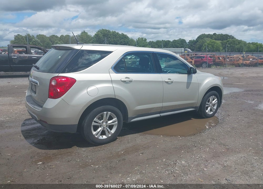 2013 CHEVROLET EQUINOX LS VIN: 2GNALBEK0D6388904