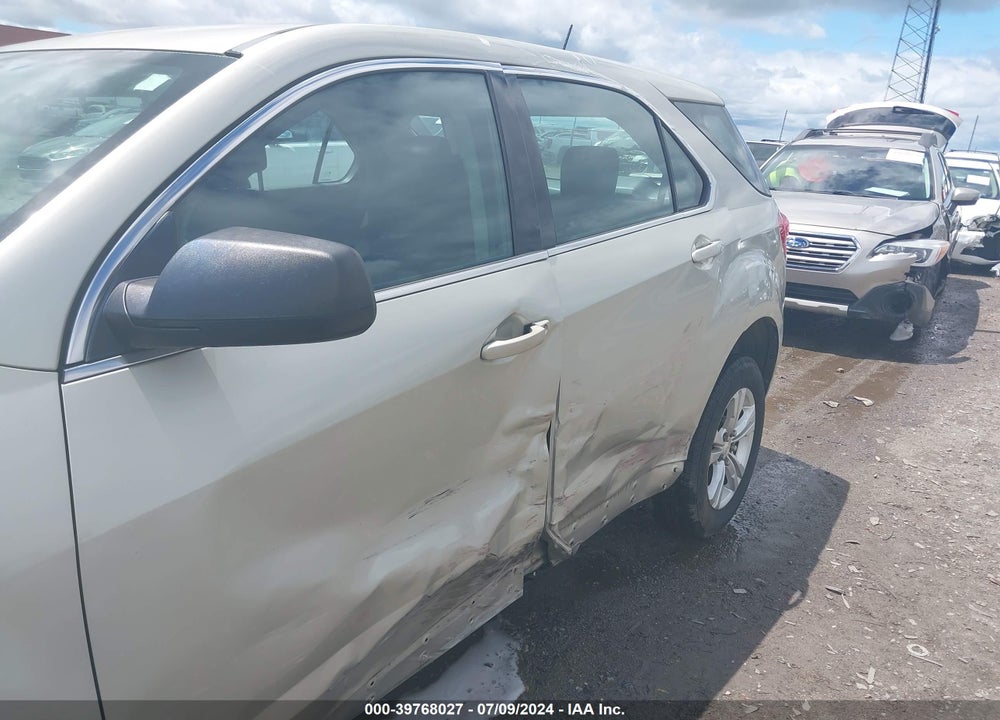 2013 CHEVROLET EQUINOX LS VIN: 2GNALBEK0D6388904