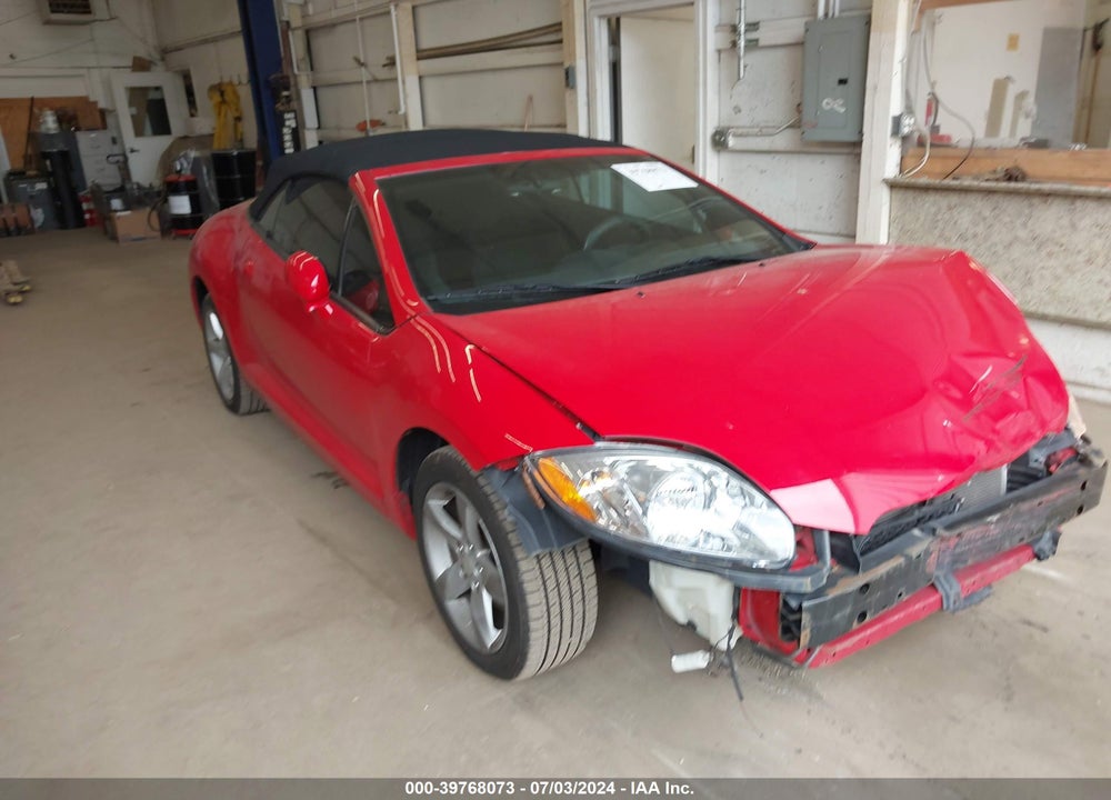 2007 MITSUBISHI ECLIPSE SPYDER GS VIN: 4A3AL25F77E070058