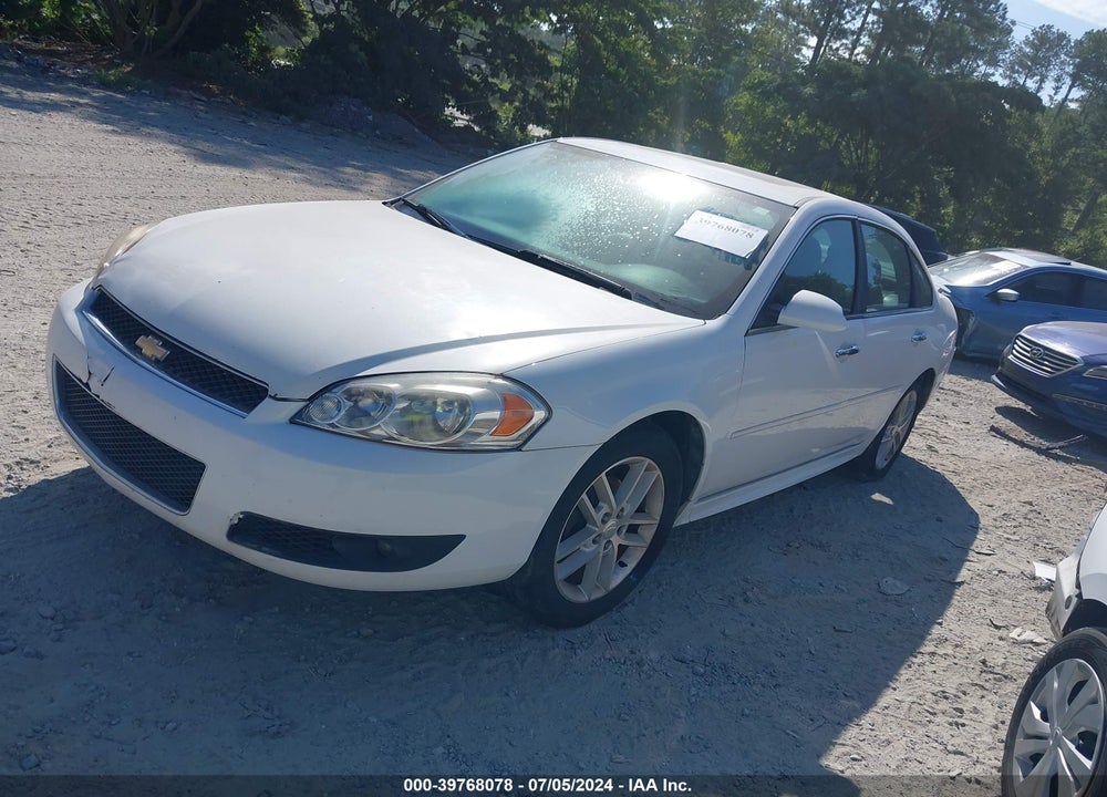 2013 CHEVROLET IMPALA LTZ VIN: 2G1WC5E36D1222093