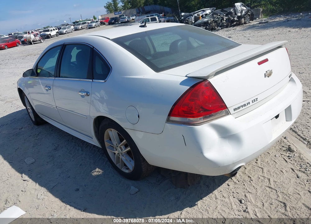 2013 CHEVROLET IMPALA LTZ VIN: 2G1WC5E36D1222093