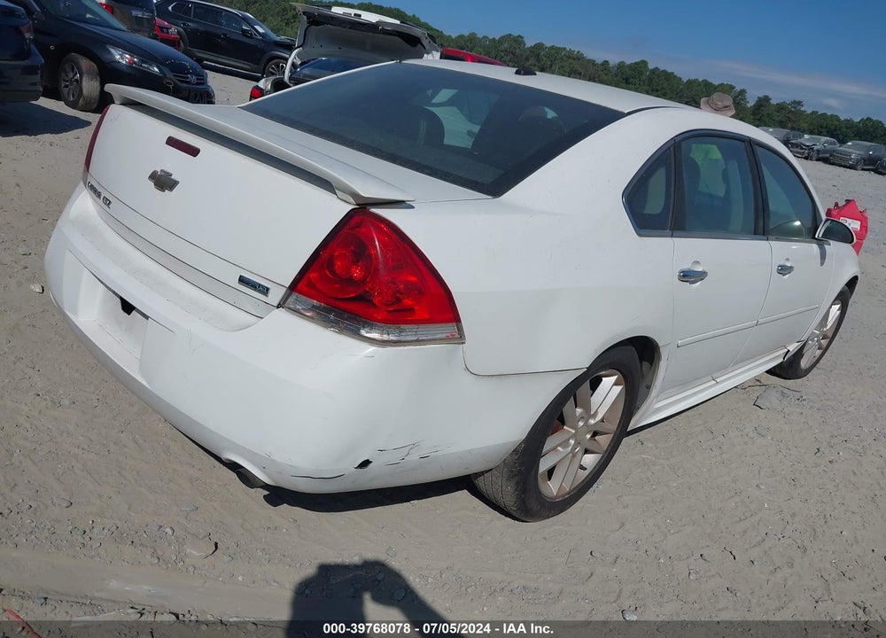 2013 CHEVROLET IMPALA LTZ VIN: 2G1WC5E36D1222093