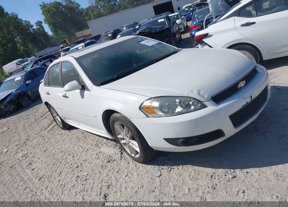 2013 CHEVROLET IMPALA LTZ VIN: 2G1WC5E36D1222093
