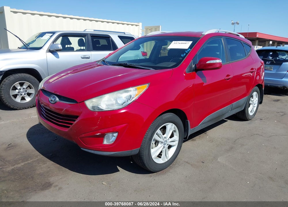 2013 HYUNDAI TUCSON GLS VIN: KM8JUCAC6DU607419