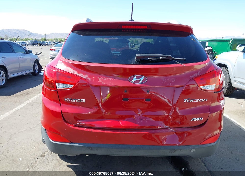 2013 HYUNDAI TUCSON GLS VIN: KM8JUCAC6DU607419