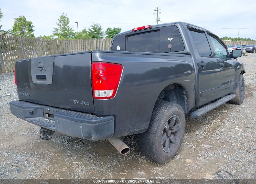 2011 NISSAN TITAN SV VIN: 1N6AA0EC1BN318152