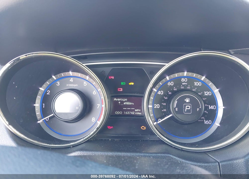 2013 HYUNDAI SONATA GLS VIN: 5NPEB4AC8DH601911