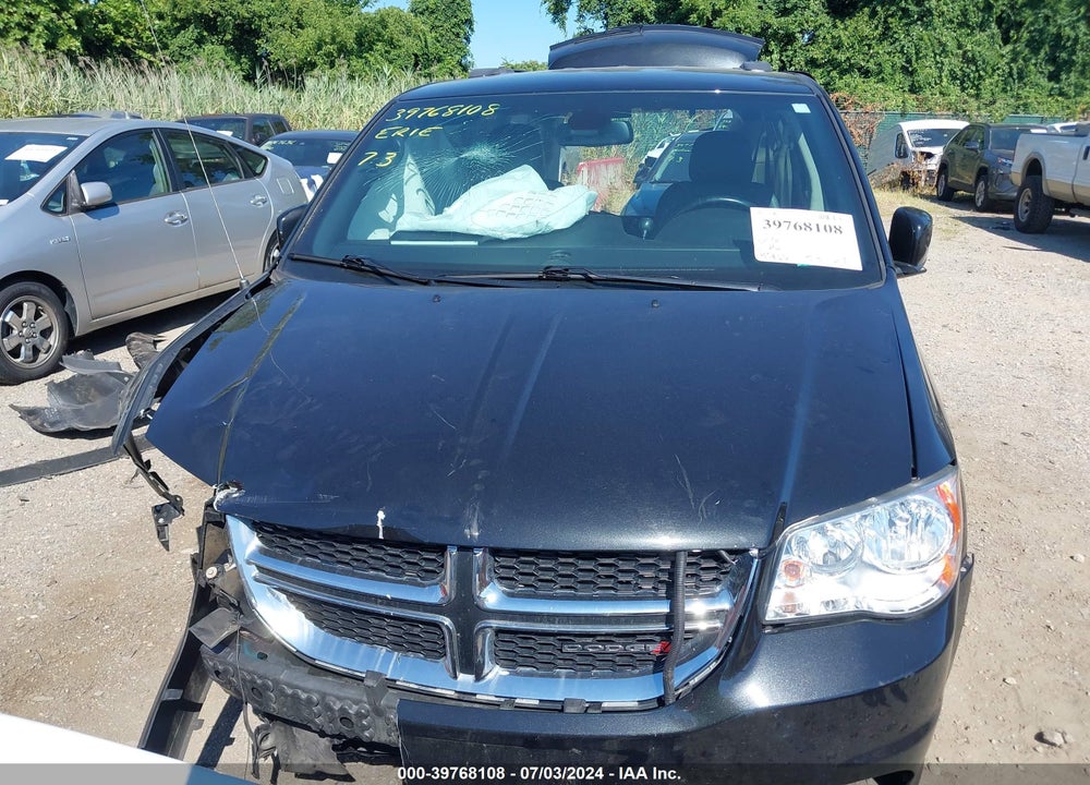 2019 DODGE GRAND CARAVAN SXT VIN: 2C4RDGCG2KR791279