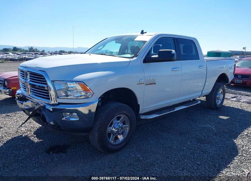 2013 RAM 2500 BIG HORN VIN: 3C6UR5DL7DG533884