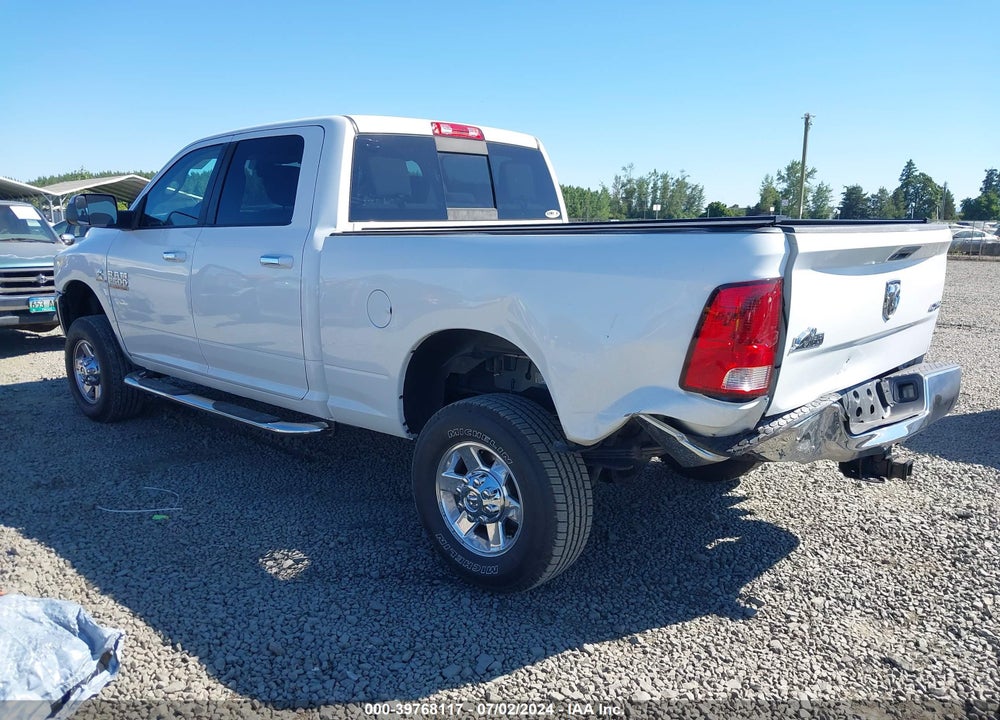 2013 RAM 2500 BIG HORN VIN: 3C6UR5DL7DG533884