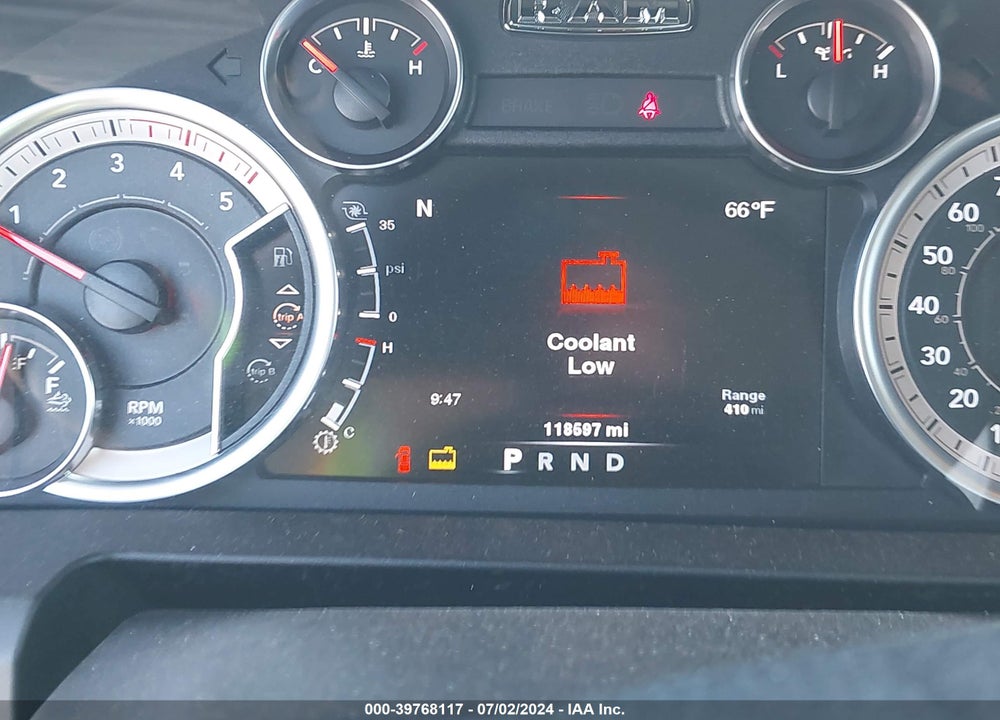2013 RAM 2500 BIG HORN VIN: 3C6UR5DL7DG533884