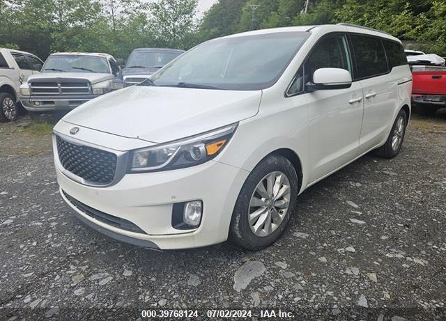 2017 KIA SEDONA EX VIN: KNDMC5C10H6263530