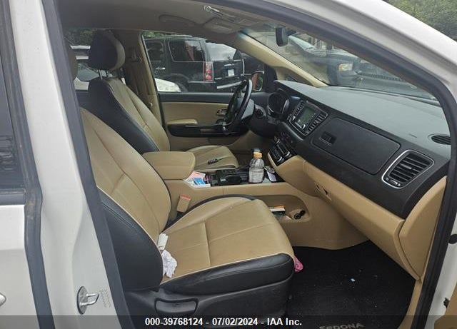 2017 KIA SEDONA EX VIN: KNDMC5C10H6263530