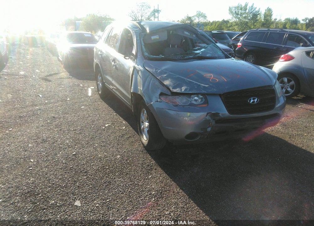 2008 HYUNDAI SANTA FE GLS VIN: 5NMSG13D78H225309