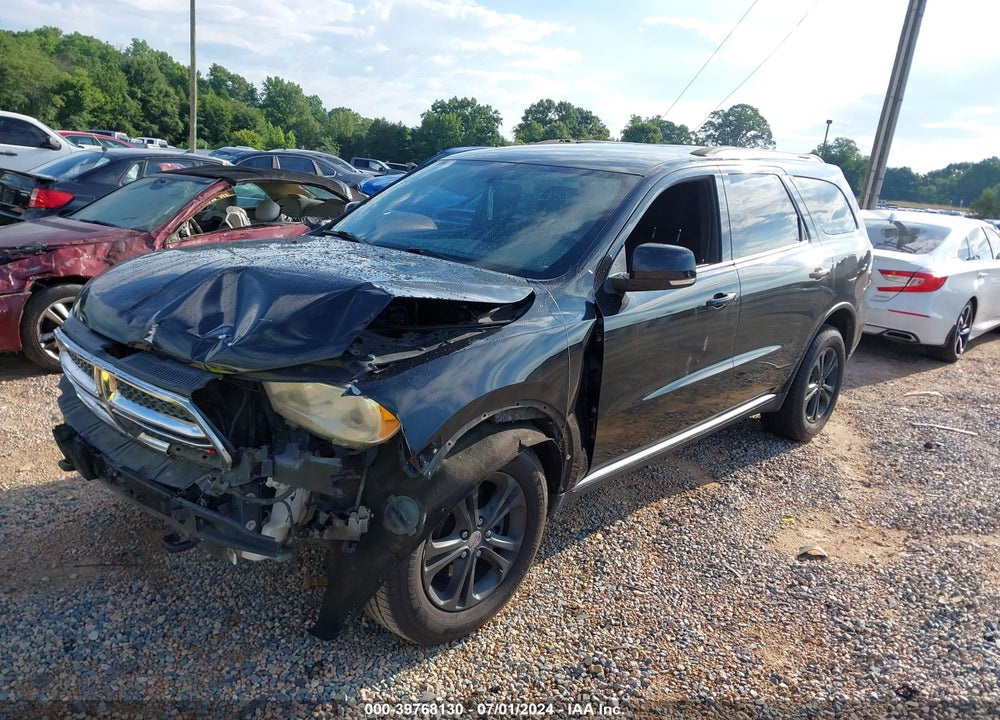 2012 DODGE DURANGO VIN: 1C4SDJDT3CC322724