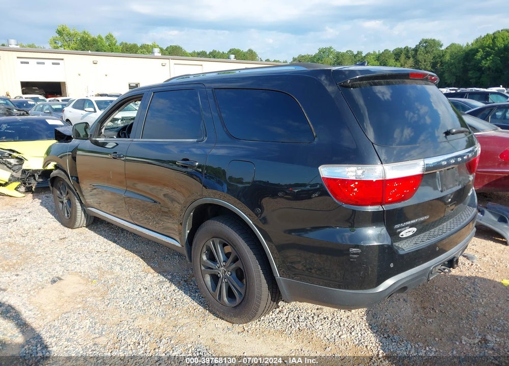 2012 DODGE DURANGO VIN: 1C4SDJDT3CC322724
