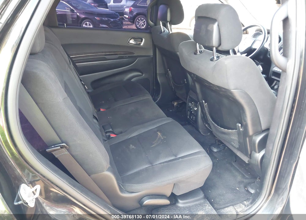 2012 DODGE DURANGO VIN: 1C4SDJDT3CC322724