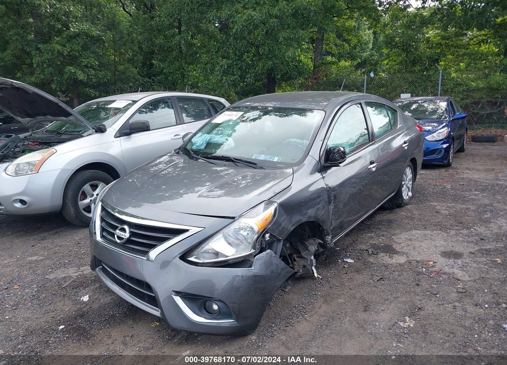 2019 NISSAN VERSA 1.6 SV VIN: 3N1CN7AP0KL815536