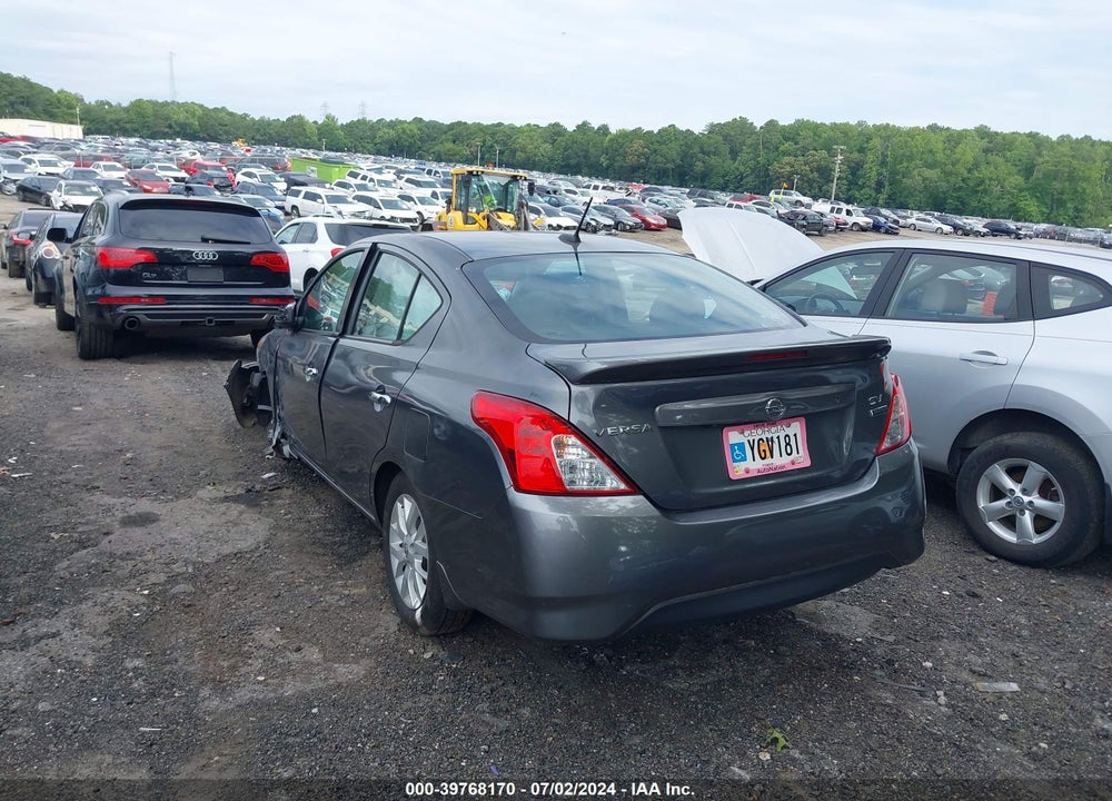 2019 NISSAN VERSA 1.6 SV VIN: 3N1CN7AP0KL815536