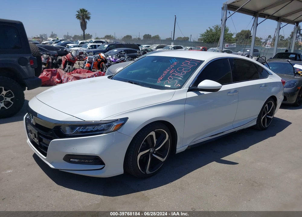 2018 HONDA ACCORD SPORT VIN: 1HGCV1F35JA170194