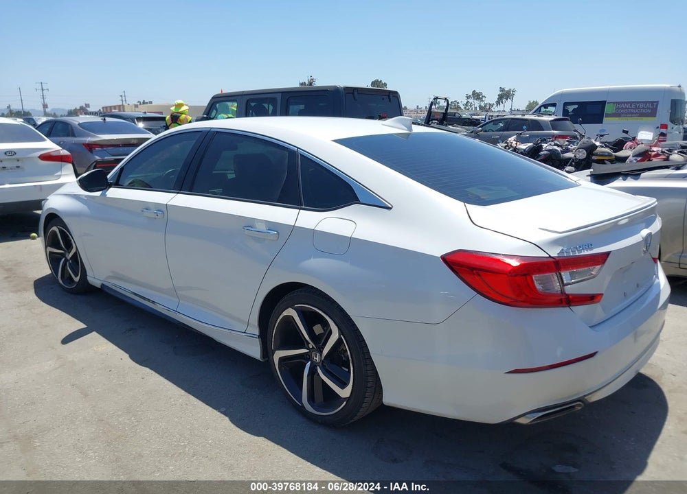 2018 HONDA ACCORD SPORT VIN: 1HGCV1F35JA170194