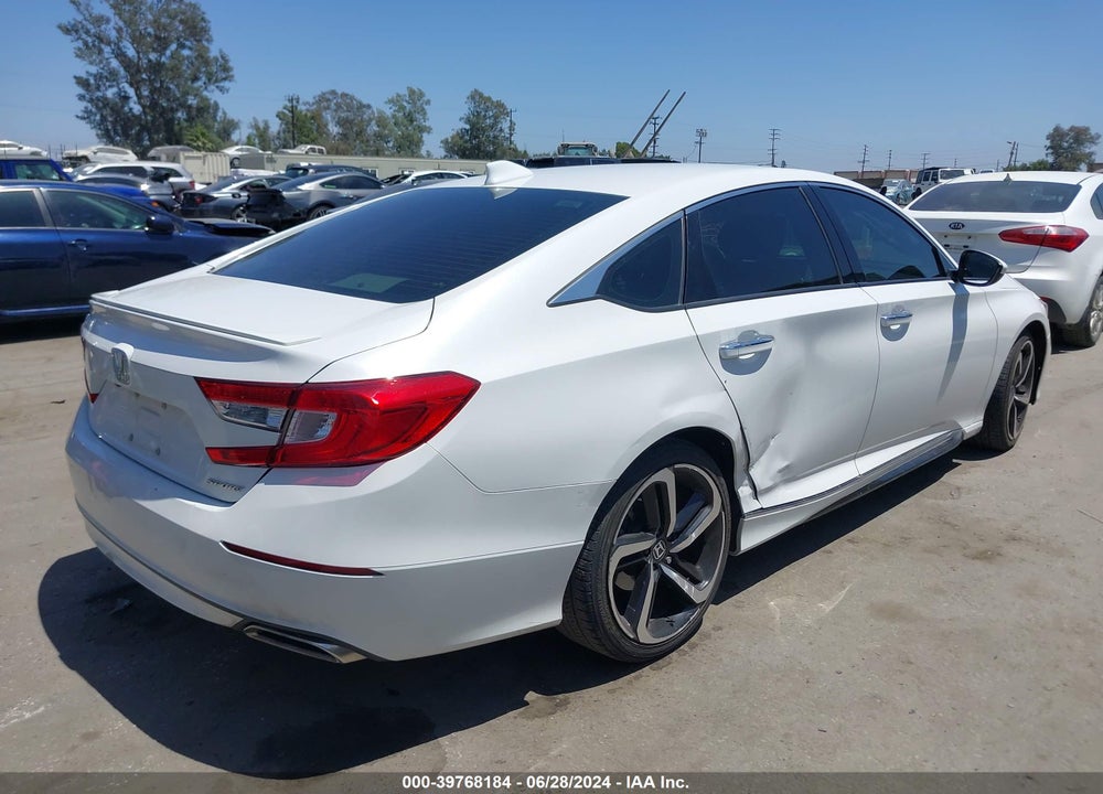 2018 HONDA ACCORD SPORT VIN: 1HGCV1F35JA170194