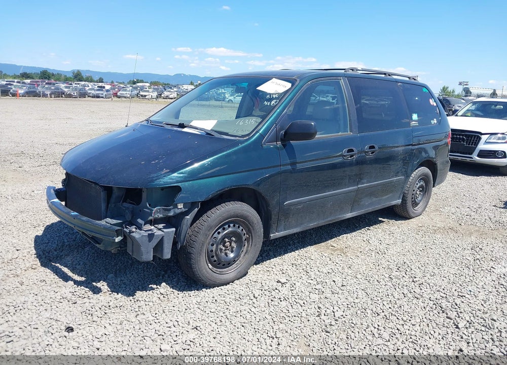 2000 HONDA ODYSSEY LX VIN: 2HKRL1859YH616315