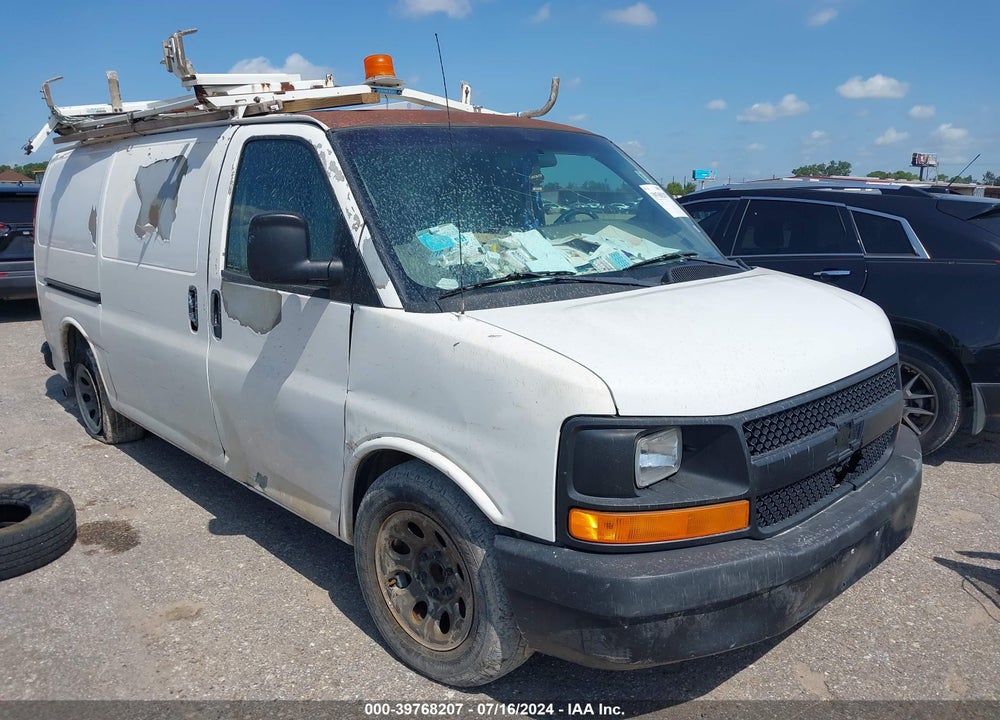 2009 CHEVROLET EXPRESS 1500 WORK VAN VIN: 1GCFH154891165130