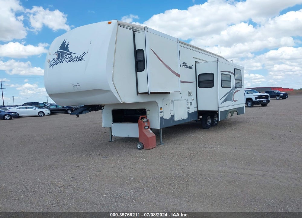 2006 PILGRIM OPENROAD 34' 5TH WHEEL VIN: 5L4FR342661019662