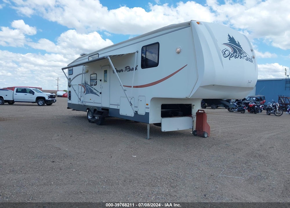 2006 PILGRIM OPENROAD 34' 5TH WHEEL VIN: 5L4FR342661019662